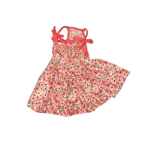 Beautiful Martha Stewart pink with flowers dog dress sized medium - Picture 1 of 5